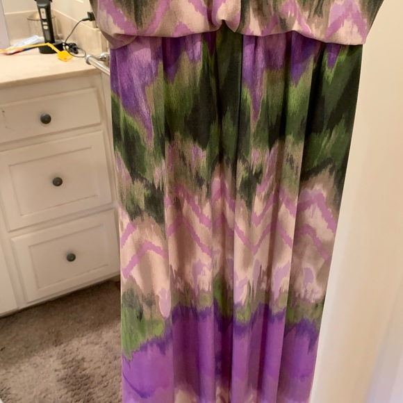 Beautiful Multi Colored Maxi Dress - Picture 3 of 6